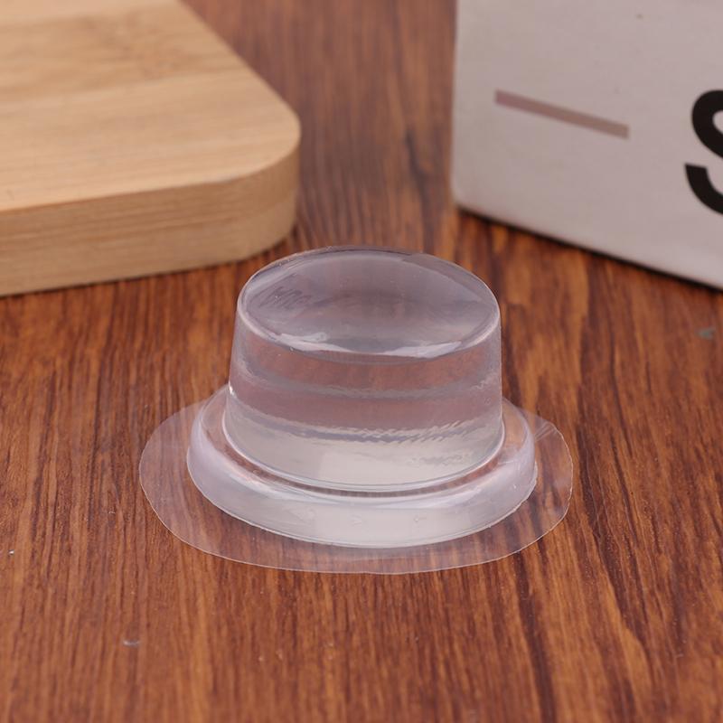 1/3/5PCS Transparent Silicone Door Stopper No Drill Anti Bump Pad For Office Home Safety Protection Dodgers Door Stop