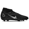Nike Mercurial Superfly 8 Club MG Black Medium Ash мужские кроссовки Metallic-Silver DJ2904-007