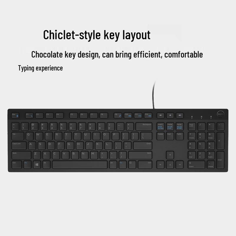 Dell KB216 Wired Multimedia Office Keyboard
