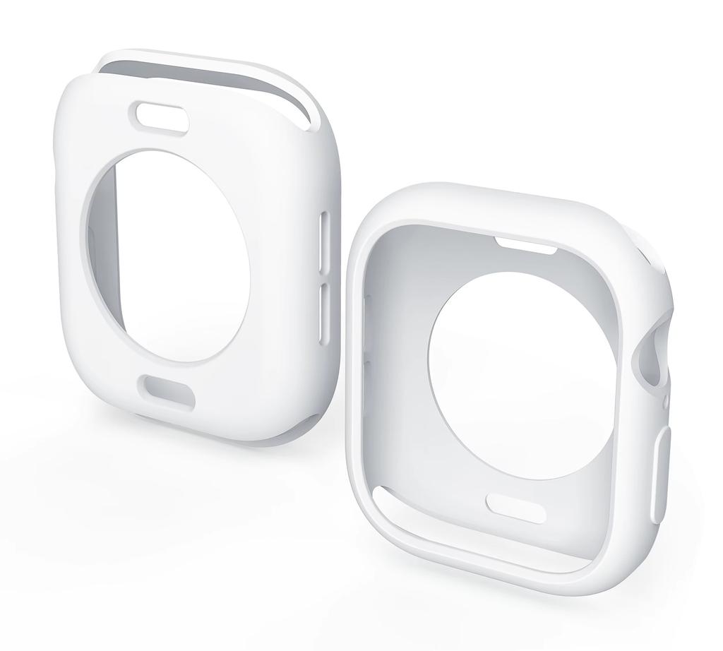 Soft Silicone Case for Apple Watch Series 11 10 46mm 42mm Accessories Protective Shell Bumper iwatch series 10 46 mm 42 mm Cover