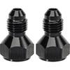EVIL ENERGY 8AN Female to 10AN Male Flare Reducer Expander Adapter Fitting 2PCS