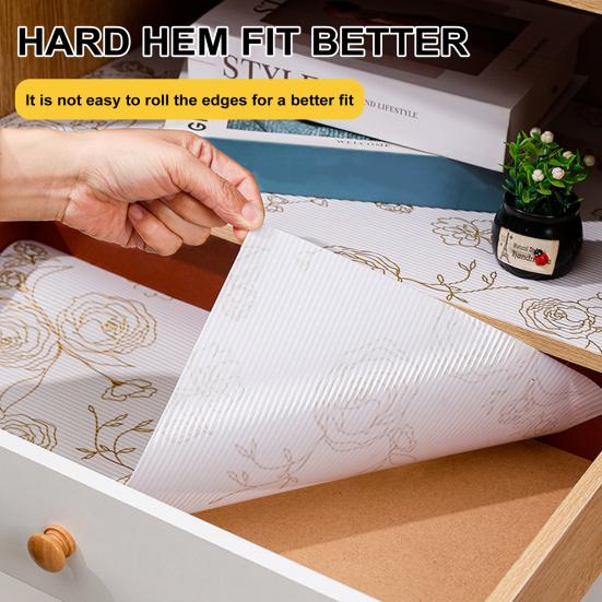 Водонепроницаемый вкладыш для ящика для кухни, вкладыш для полки шкафа из ЭВА, нескользящий вкладыш для холодильника