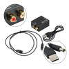 2025 Digital To Analog Audio Converter Optical Coaxial Toslink Signal To Analog Audio Adapter RCA For HDTV