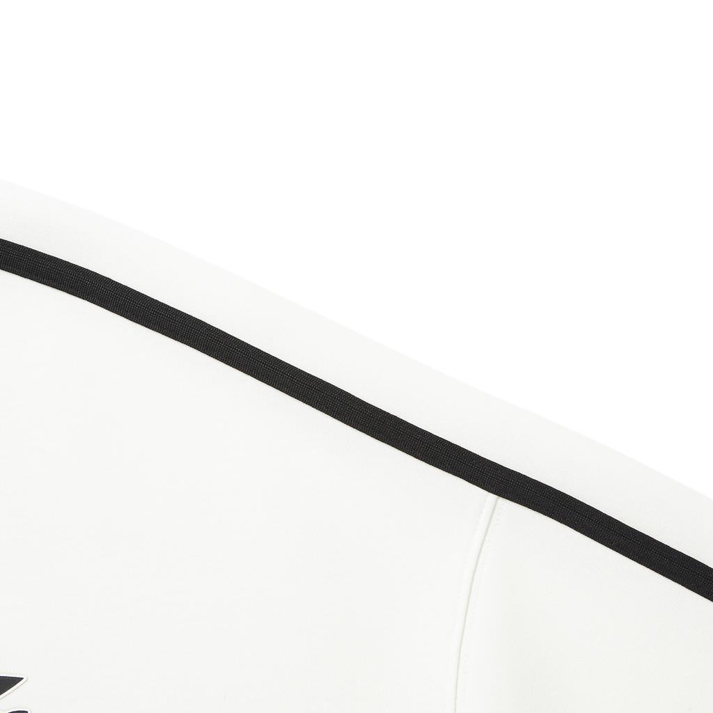 Li Ning Sports Lifestyle Series Свитшот унисекс с круглым вырезом, свободного кроя, в стиле кэжуал, в ретро-цветовой блок, с буквенными полосами, универсальный, молочно-белый AWDVF87-1