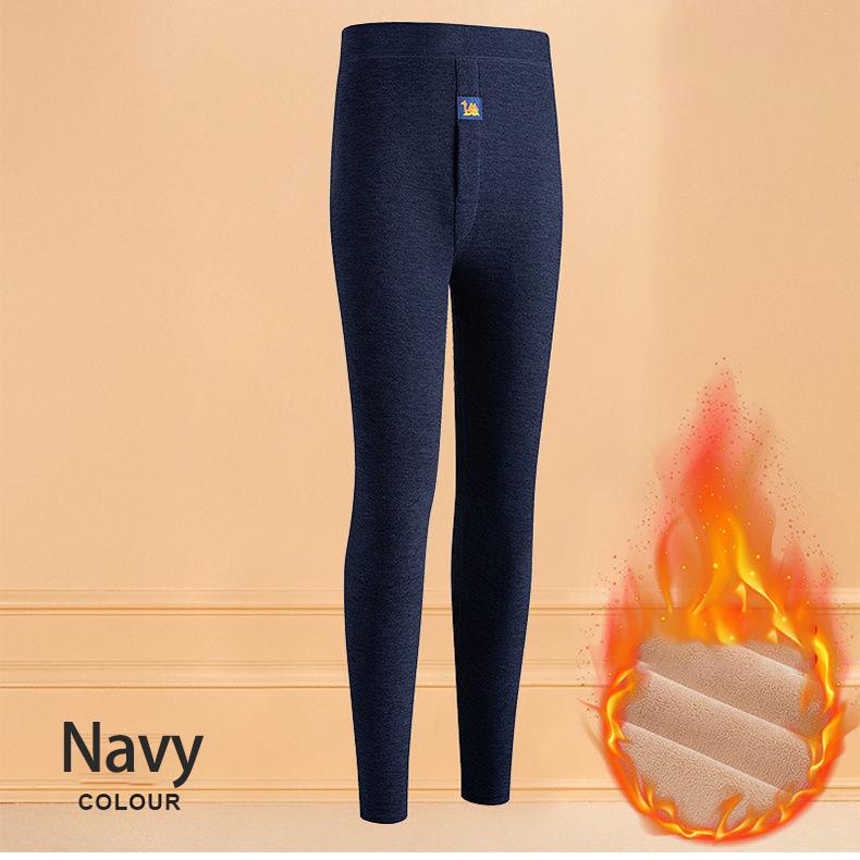 Термобелье Мужская Зимняя Одежда Флис Сохраняющие Тепло Брюки Мягкие Удобные Трусы Домашняя Одежда Дышащие Термо Леггинсы