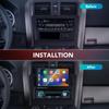 CarPlay Android Auto Car Stereo 7-дюймовый выдвижной экран Bluetooth RDS AM FM Радио Мультимедиа MP5 Плеер