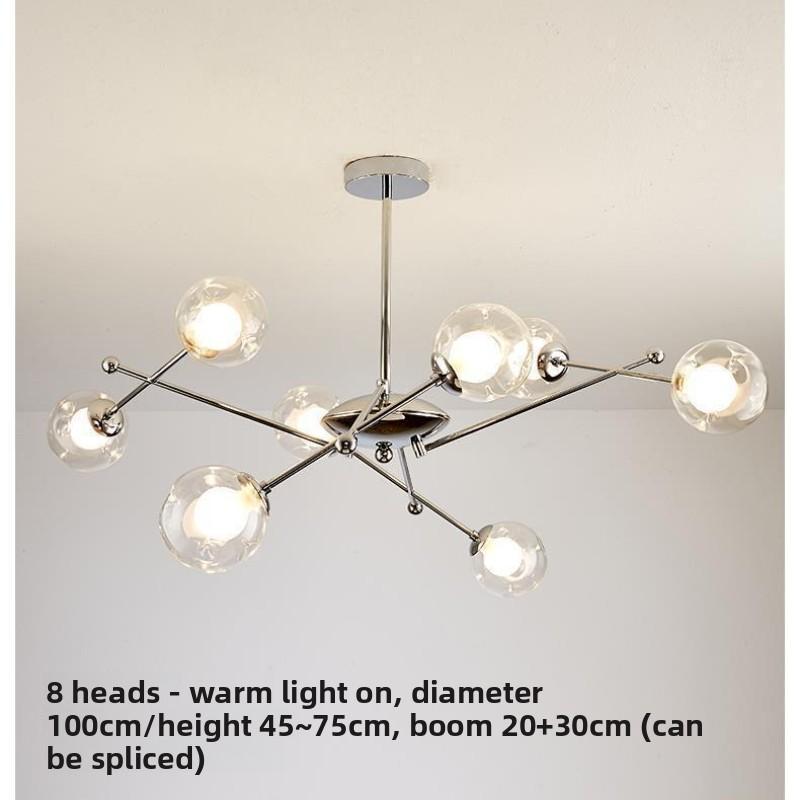 Современная минималистичная люстра для столовой, спальни, главной спальни, креативная, с индивидуальностью