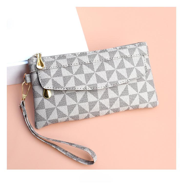 Женская клетчатая модная сумка кроссбоди, кошелек, держатель для карт, чехол для телефона