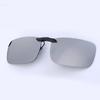 Non-polarized Ultralight Small Clip On Sunglasses Anti-glare Men Day Night Vision Lens Car Driving Glasses