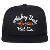 Унисекс Шляпы-сетки Хип-Хоп с вышивкой Whiskey Bent Весна Лето Открытый Воздух Регулируемые Повседневные Бейсболки Кепка от Солнца