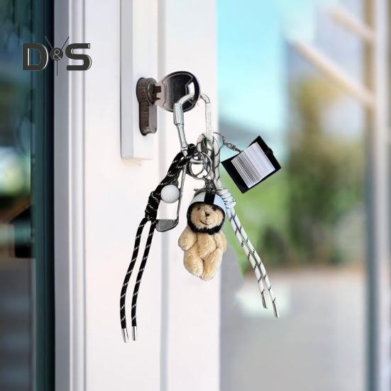 Подвески на веревочную сумку для сумки, кошелька, подвески, украшения для рюкзака, винтажные металлические пряжки, школьная сумка, сумка на плечо, брелок, подвеска