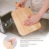 Multi-Purpose Solid Wood Cutting Board and Serving Tray for Fruit, Steak, Pizza, and More