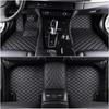 Car Floor Mats For Mitsubishi Outlander 2003- 2016 2017 2018 Flash Mat Leather Custom Foot Pads Automobile Carpet Cover