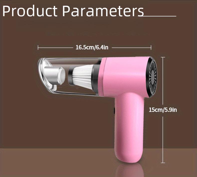 Мощный беспроводной автомобильный пылесос двойного назначения для дома и автомобиля, зарядка, ручной мини для уборки в помещении