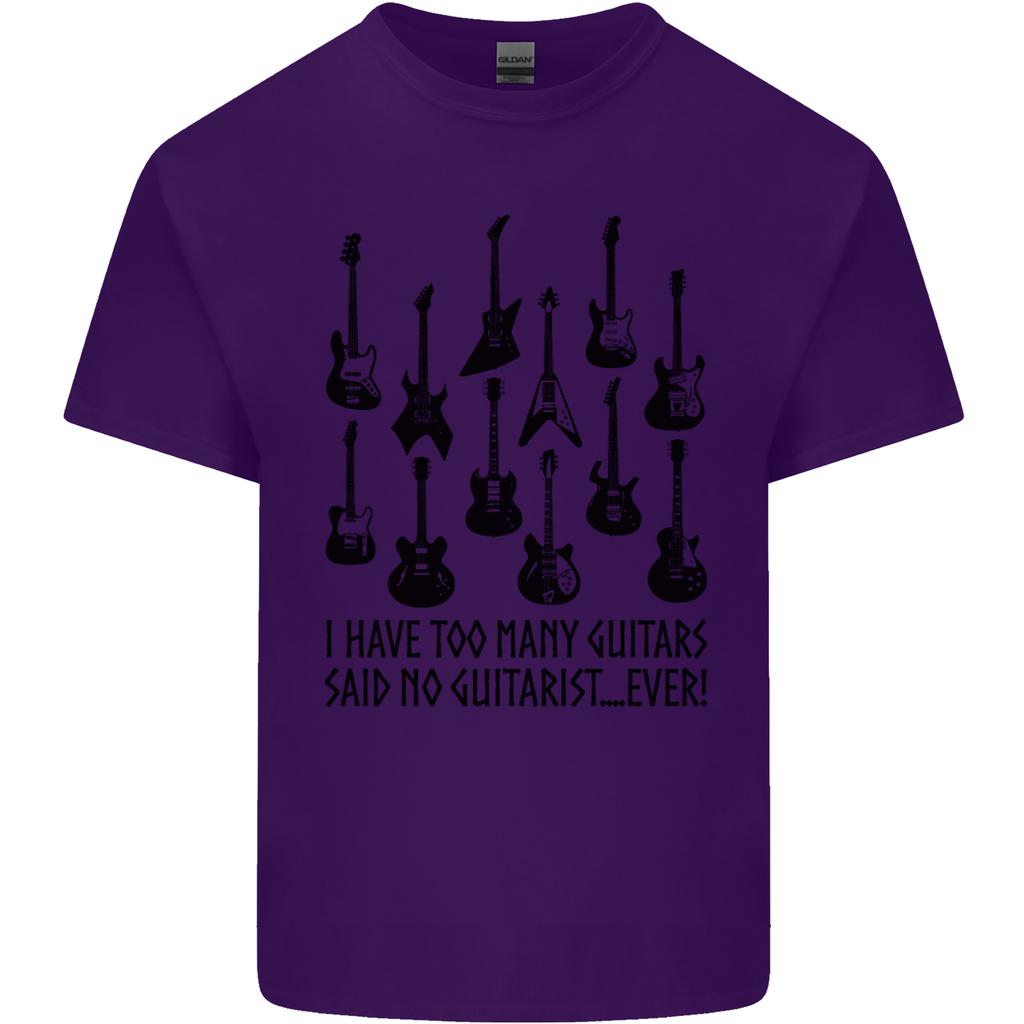 I Have Too Unisexy Guitars Funny Guitarist Unisexs Light Cotton TShirt