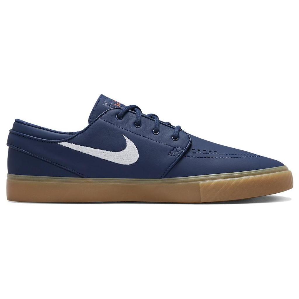 Nike Кроссовки унисекс Zoom Stefan Janoski+ SB Navy Gum Синий Белый Жвачка-Светло-коричневый FJ1675-400