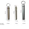 Waterproof Toothpick Container Aluminum Cotton Swab Organizer Bottle Pill Bottle  Travel