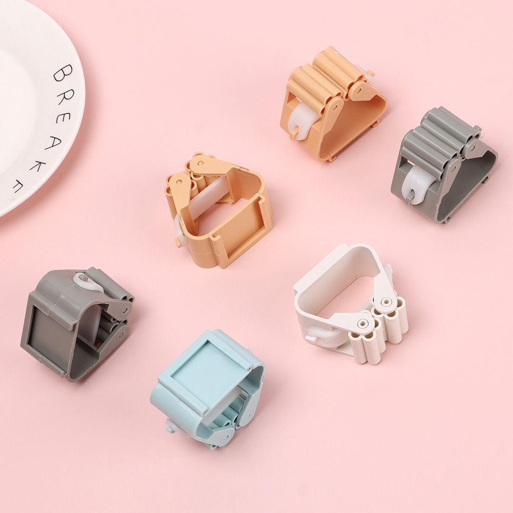 Home Self Adhesive Palm Shape Organizer Mop Holder Wall Mounted Hooks Broom Hanger Mop Clip