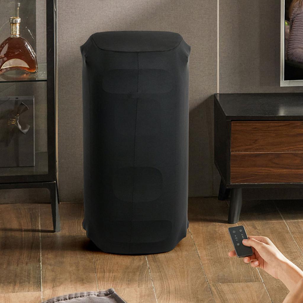 Защитный пылезащитный чехол из лайкры для колонки JBL Partybox 110. Защищает колонку от пыли и повреждений.