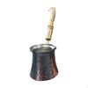 Elegant Copper Turkish Coffee Maker with Long Handle