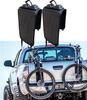 Pair Portable Tailgate Pad Shuttle Protective Bike Rack w/Strap for Pickup Truck