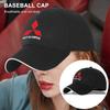 uldf10 1/2Pcs Outdoor Sports Visor Caps Embroidery Baseball Cap For Mitsubishi Pajero Outlander XL Montero Lancer Triton l200 ASX