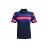 Playoff 2.0 Color Block Striped Golf Polo Shirt Men Polo Shirts Blue 1327037-458