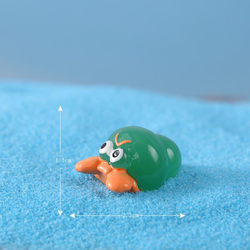 Adorable Resin Ocean Animal Figurines With Cute Cartoon Designs Including Whale Jellyfish Hermit Crab And More