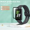 2 шт. Защитная пленка для часов для Galaxy FIT 3, прозрачная, полное покрытие, защитная пленка для экрана, защита из ТПУ, устойчивая к царапинам, мягкая, взрывозащищенная, 3D-изогнутая