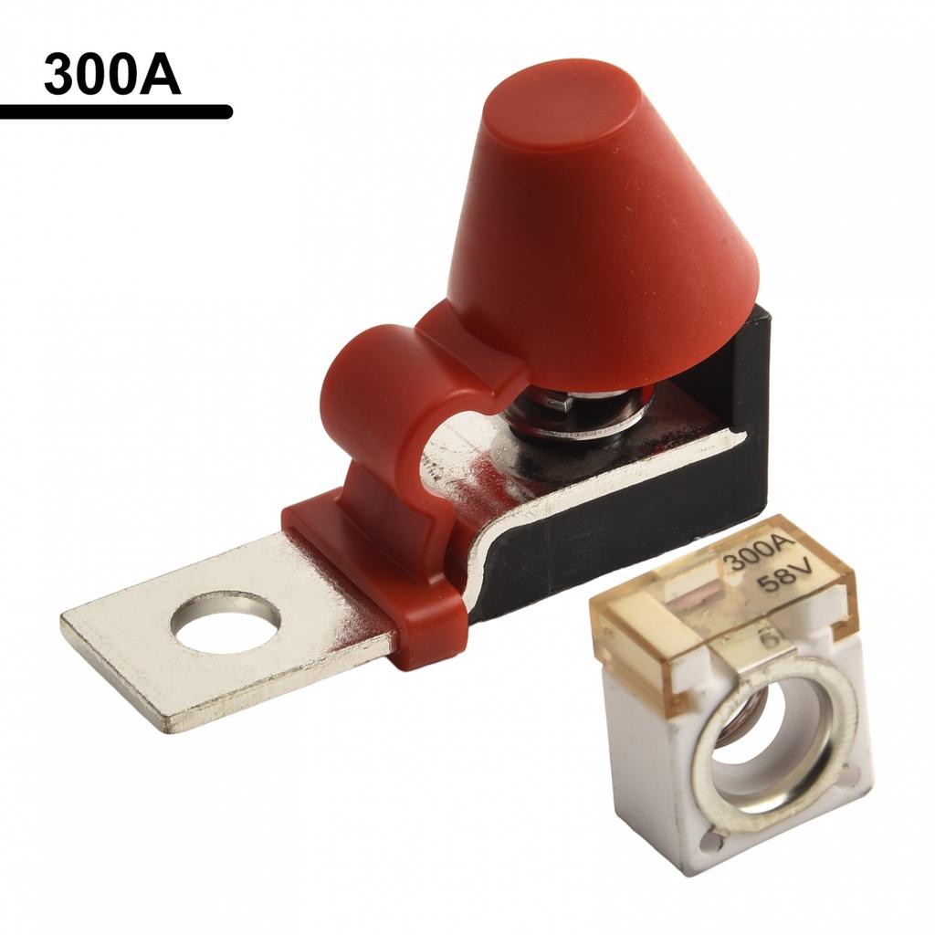 Держатель предохранителя для аккумулятора 100А 150А 200А 250А 300А 58В постоянного тока Защита цепи
