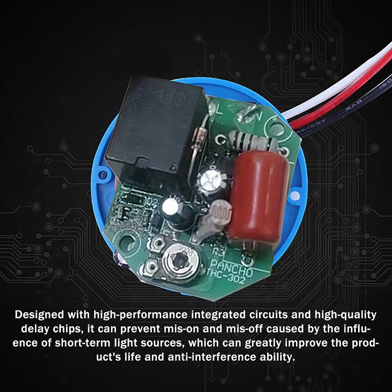 Ac 220V 10A As-22 Automatic On Off Adjustable Street Light Photoswitch Photocell Sensor Switch Photo Control Sensor Switch