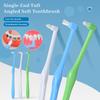 Tish qavslari uchun Premium Yumshoq Qilchali Oʻtkir Uchi Interdental Choʻtka