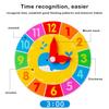 Toddlers Alarms Clock Toy Hour Second Cognition Clocks Toys Preschool Educational Teaching Aids for School Kindergarten