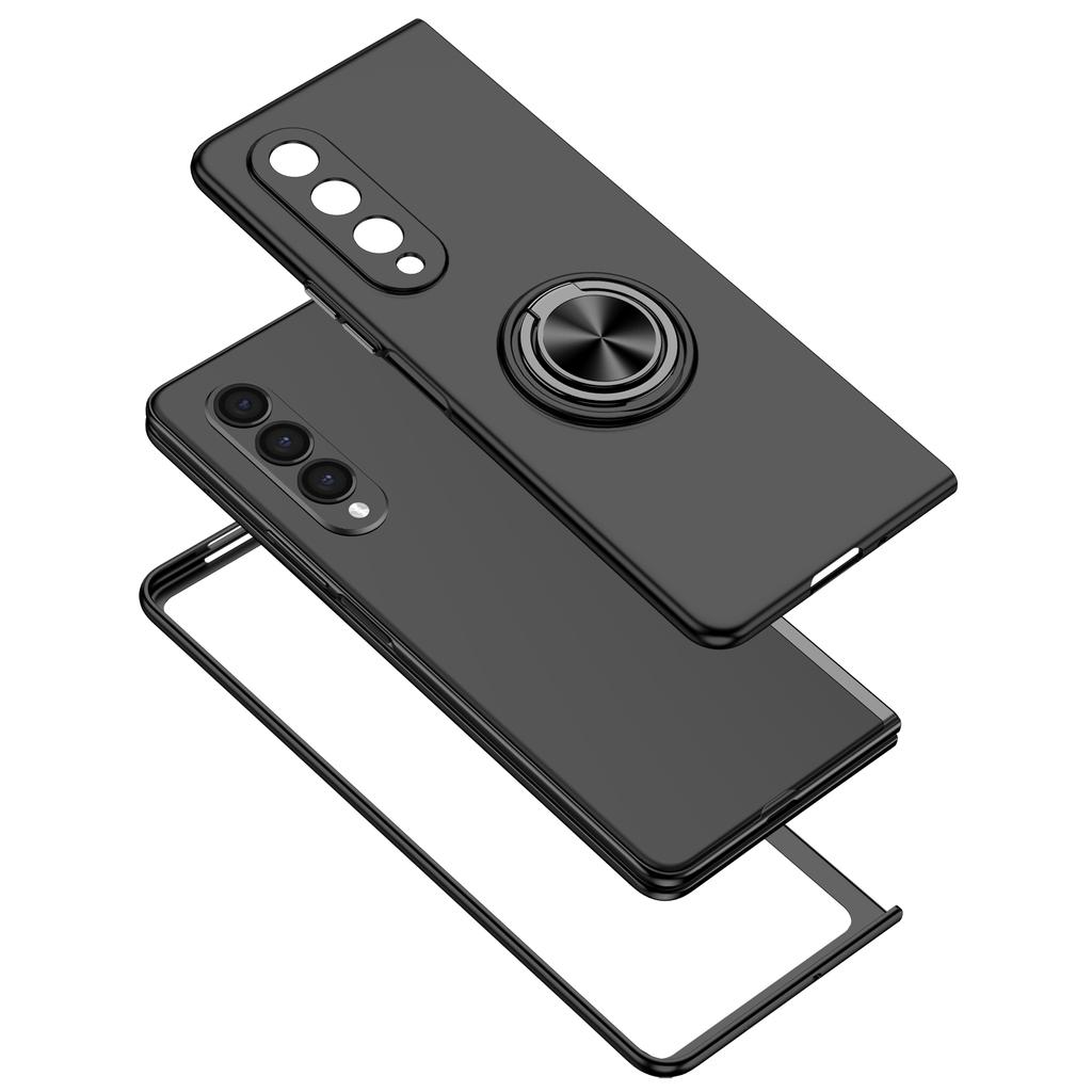 Защитный чехол-подставка с кольцом для Samsung Galaxy Z Fold 6 5 4 3 2 5G противоударный встроенный чехол-подставка магнитный держатель