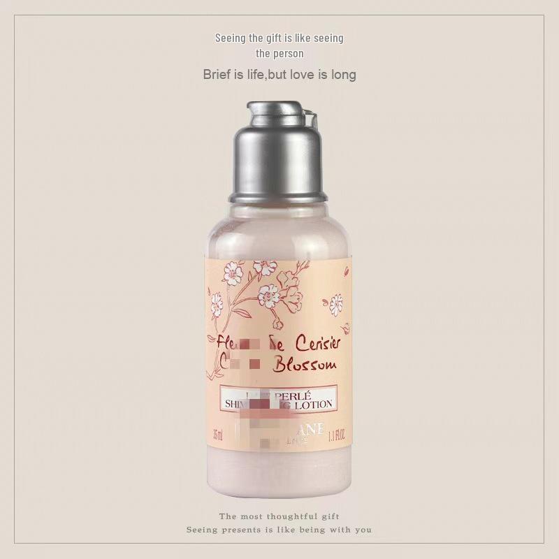 Oushujia Гель для душа и лосьон для тела в дорожном формате 35 мл - Стойкий аромат для гостиничных туалетных принадлежностей