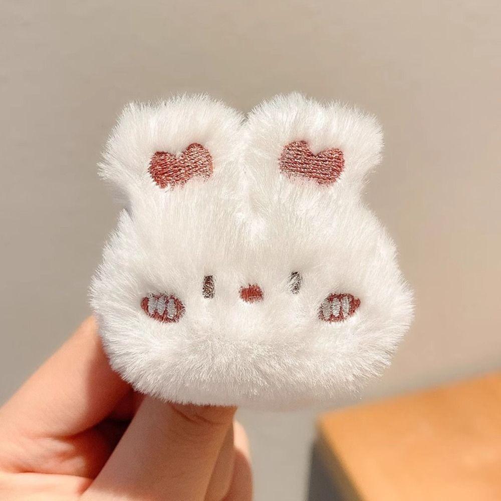 Cute Clothes Badge Pins Cartoon Backpacks Pendant New Plush Bear Frog Brooch