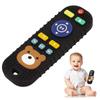 PAVIKE Baby Toy Cute Bear Silicone Teething Early Education Educational Toy Washable Baby Remote Control Toy Toy Early Education Toy Sensory