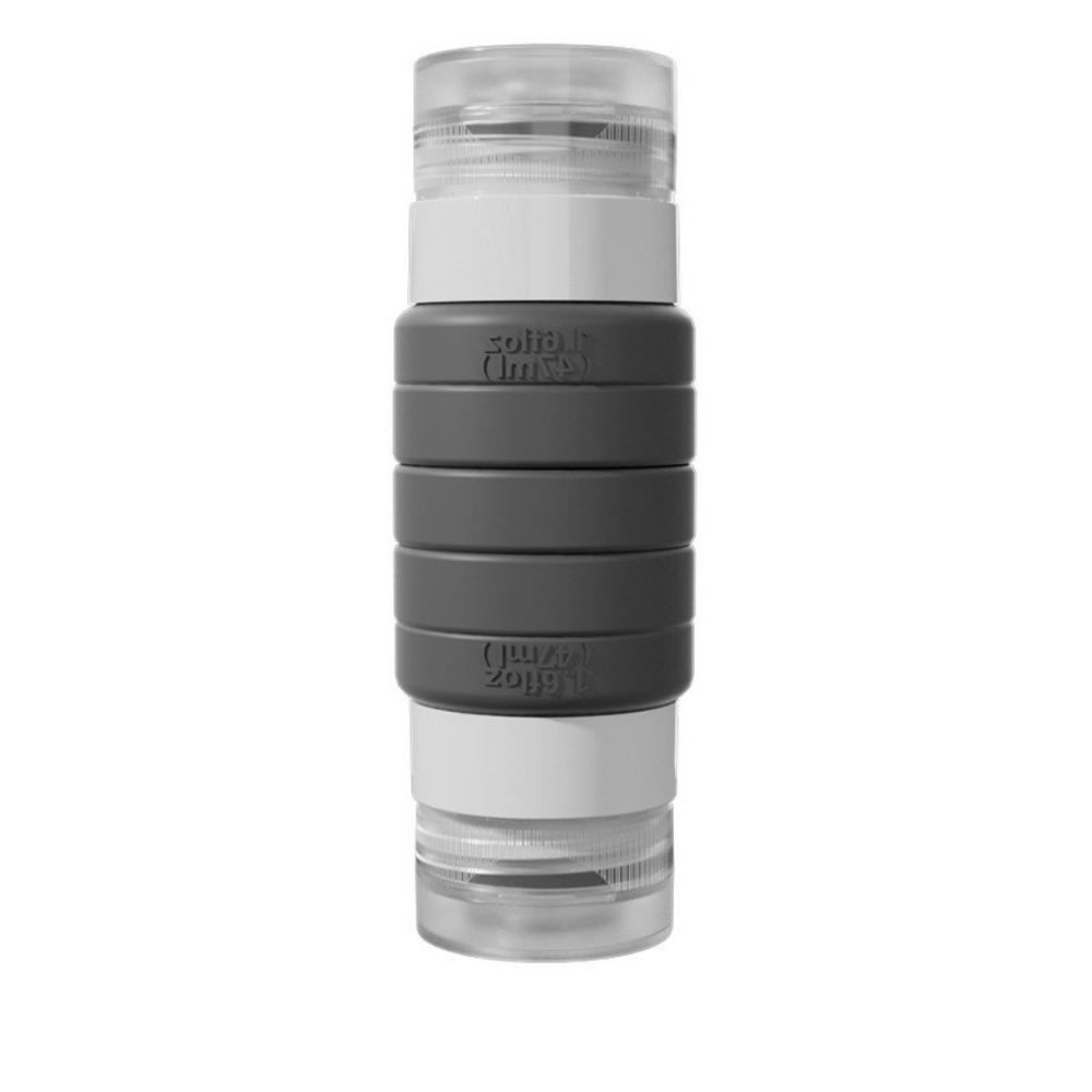 Silicone Travel Sub-bottling Leak-proof Squeeze Bottle Portable Double-Head Travel Bottle Travel
