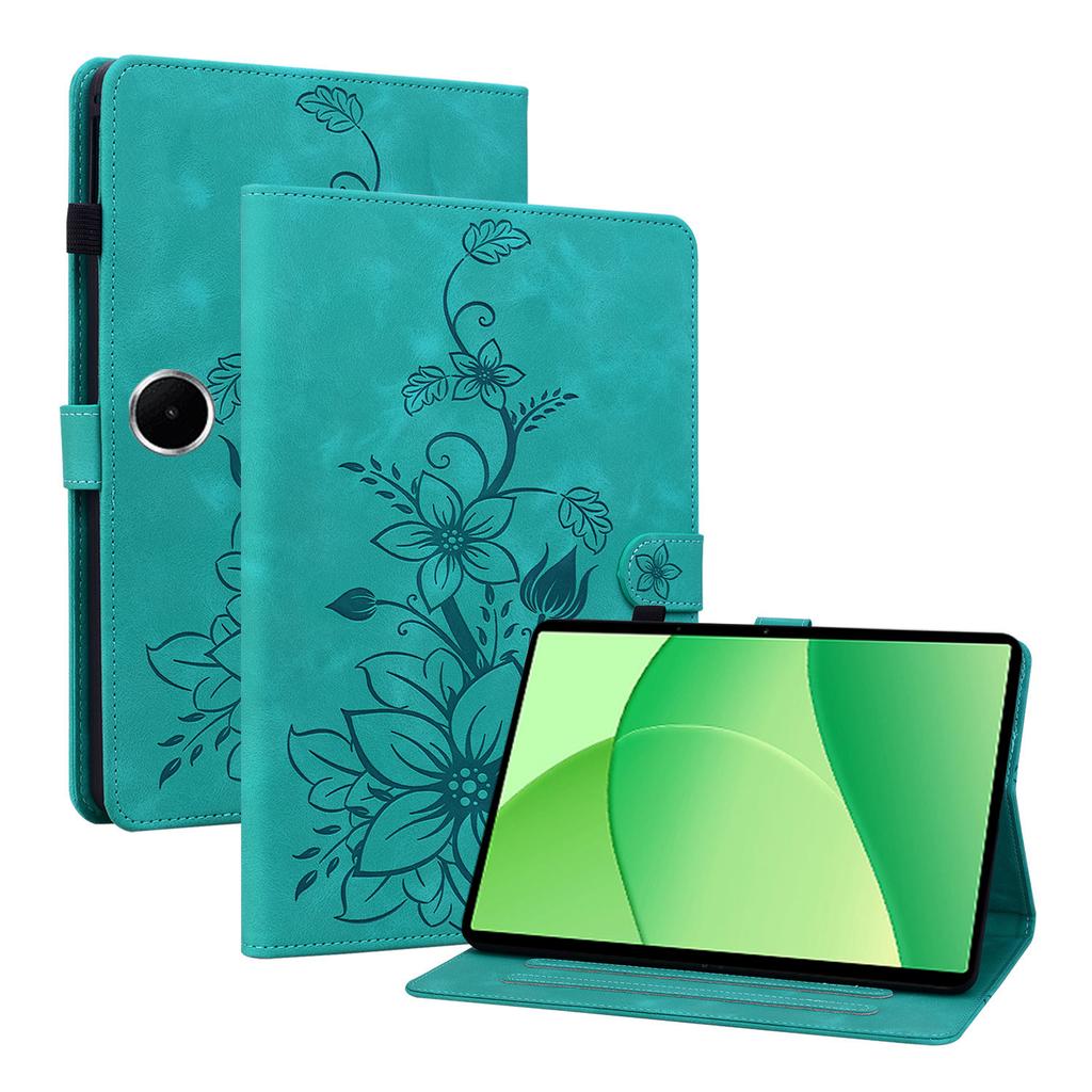 Adjustable Stand Emboss PU Leather Case for OPPO Pad SE 2025 11.0 inch Model OPD2417 With Card Slots Cover Shockproof
