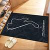 Korean International Circuit Map Square rugs are a great choice for living rooms, bedrooms, home décor, and as gifts.