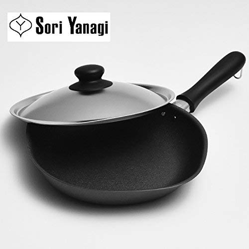 Sori Yanagi Iron Frying Pan Double Fiber Nitriding 25cm