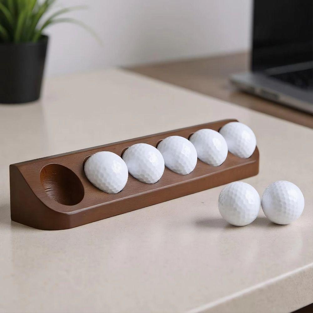 6 Standard Size Golf Ball Stand Holder Wall Mount Golf Storage Rack  Ball Collector