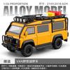 1:24 Land Rover Defender 110 Фургон Внедорожный Кемпинг Модифицированная Версия Металлический Сплав Литье под Давлением Модель Автомобиля Симуляция Транспортного Средства Домашний Модный