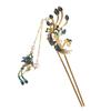 Pearl Phoenix U-shaped Hairpin Tassel Chinese Style Hair Stick Exquisite Hanfu Hair Stick  Perform