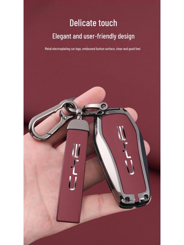 Dolphin Key Case for BYD Cars: Tang, Song, Han EV, Yuan Pro, Destroyer 05