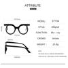 Cool Round Glasses Women Men Transparent Anti Blue Light Eyewear Brand Designer Trendy Clear Eyeglasses Fashion Optical Frame