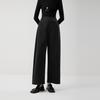 ELLE French Style Workwear Loose Versatile Slimming Fashion Straight Leg Wide Leg Pants Casual Pants Women bottoms L8WKS220
