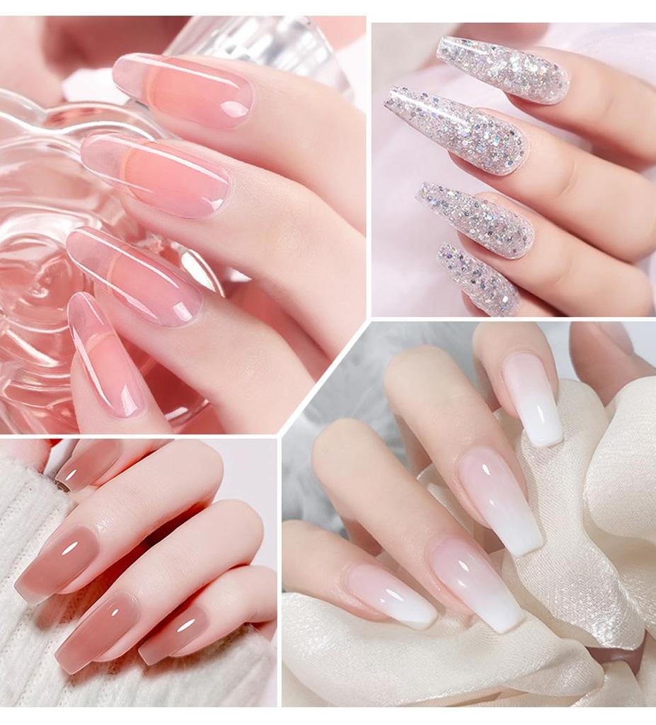 Limegirl Nail Set 18/12 Pcs Nail Gel Polish Kit With UV LED Lamp Dryer Soak Off Manicure Tools Set Electric Nail Tools Set