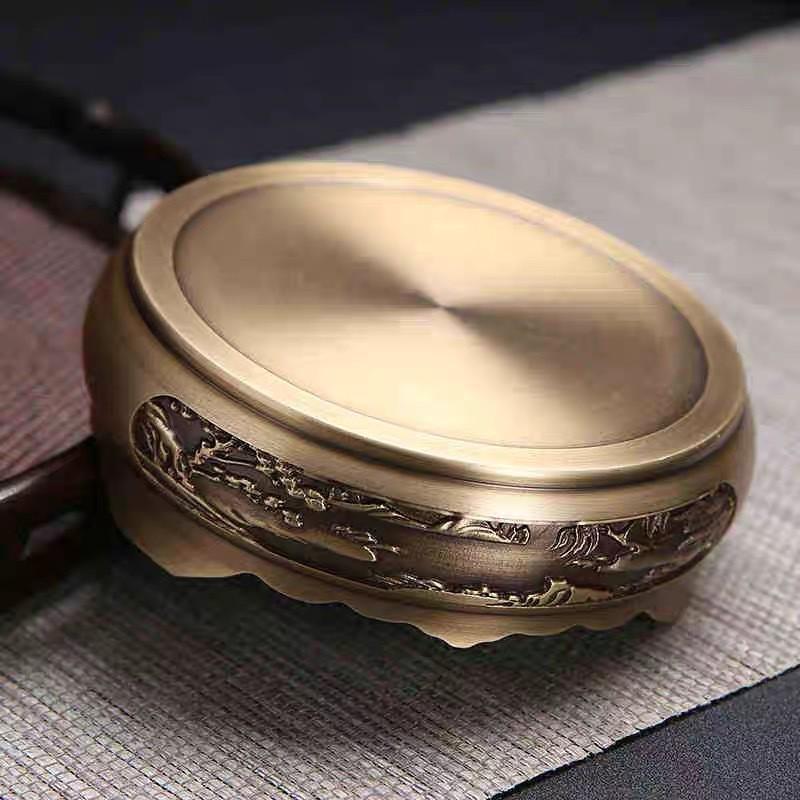 Латунная курильница с плоским дном Jinlian для домашнего и внутреннего использования