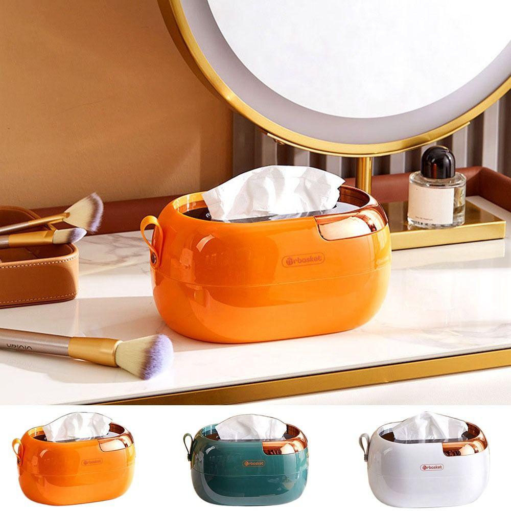 Диспенсер для бумажных полотенец Пластиковая коробка для салфеток Декоративный настенный диспенсер для извлечения бумаги с пружиной Ящик для хранения бумаги Отель